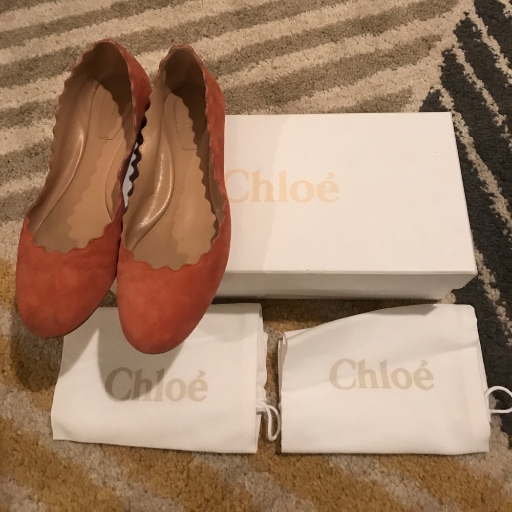 Chloe ballerinas flat